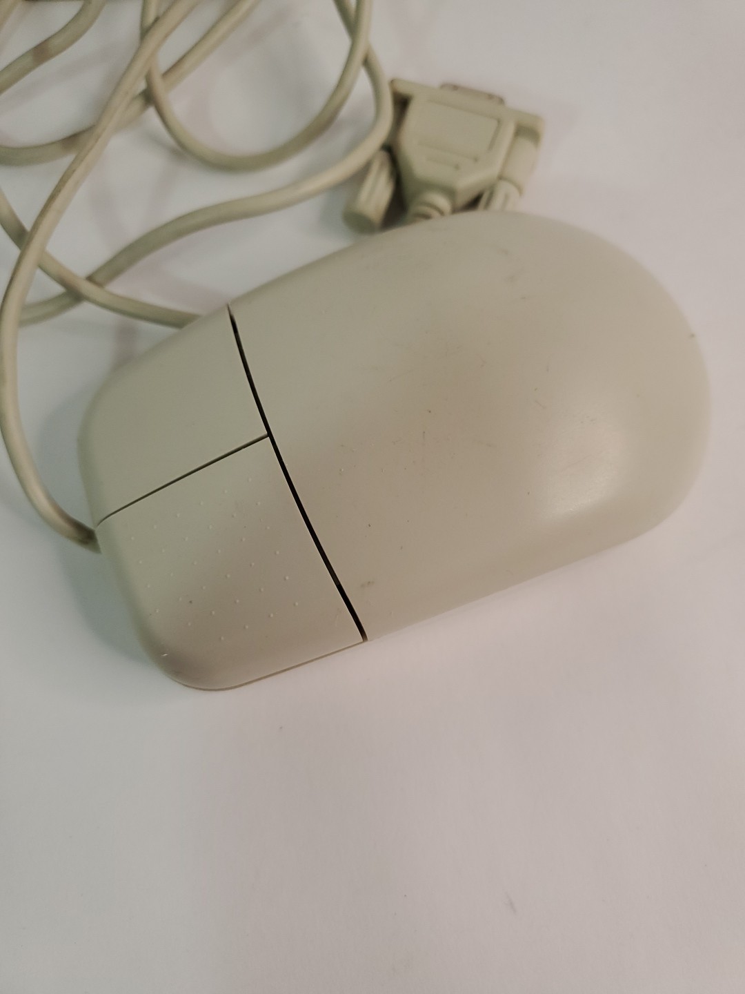 Vintage Mitsumi Serial Mouse EW4ECM-S3101 9-pin 2-button - Working