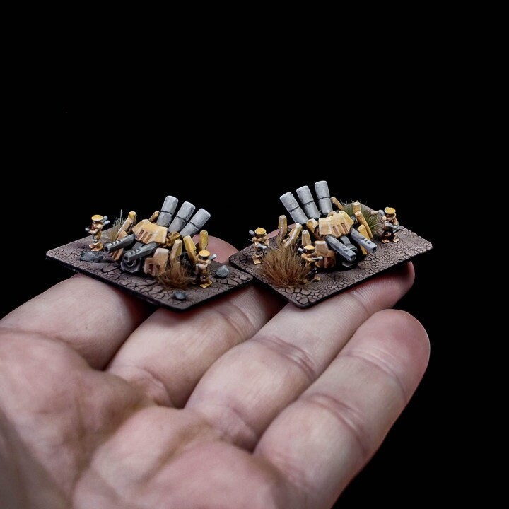 2 Player set - 6mm - The Enlisted vs The Tech - Infantry - Epic - Resin