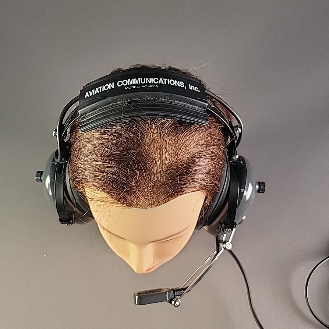 Avcomm AC-400S Headset - Dual Plug - Aviation Communications Inc. Tested