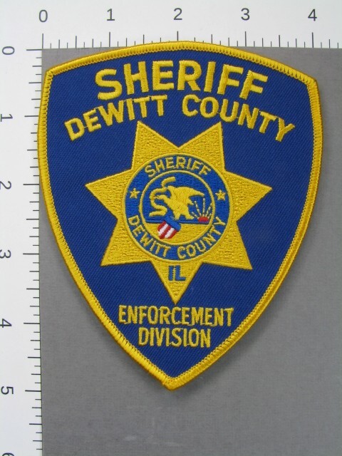 Illinois - DEWITT COUNTY SHERIFF ENFORCEMENT DIVISION Patch