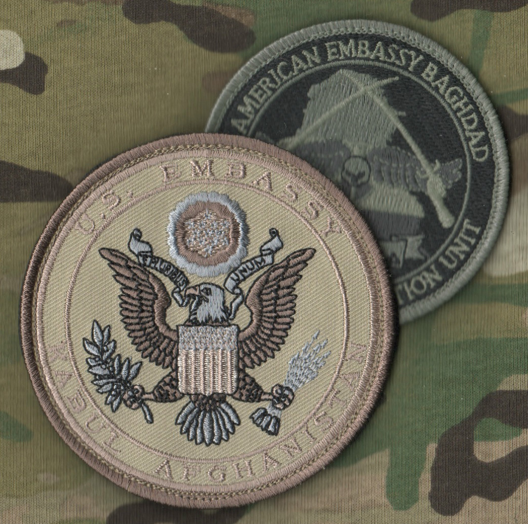 DIPLOMATIC SECURITY DDS ANTI-TERRORISM ASSISTANCE PROGRAM velkrö DynCorp PATCH