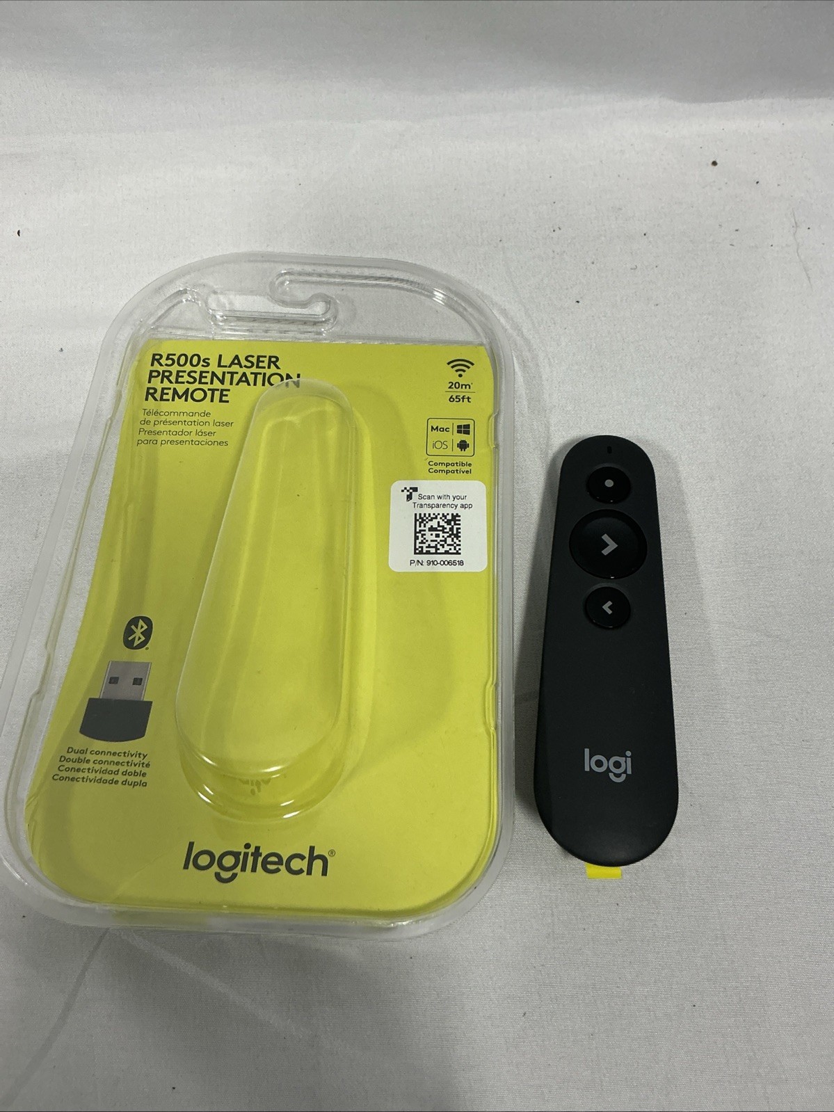 Logitech R500 Wireless Presenter Laser - Graphite