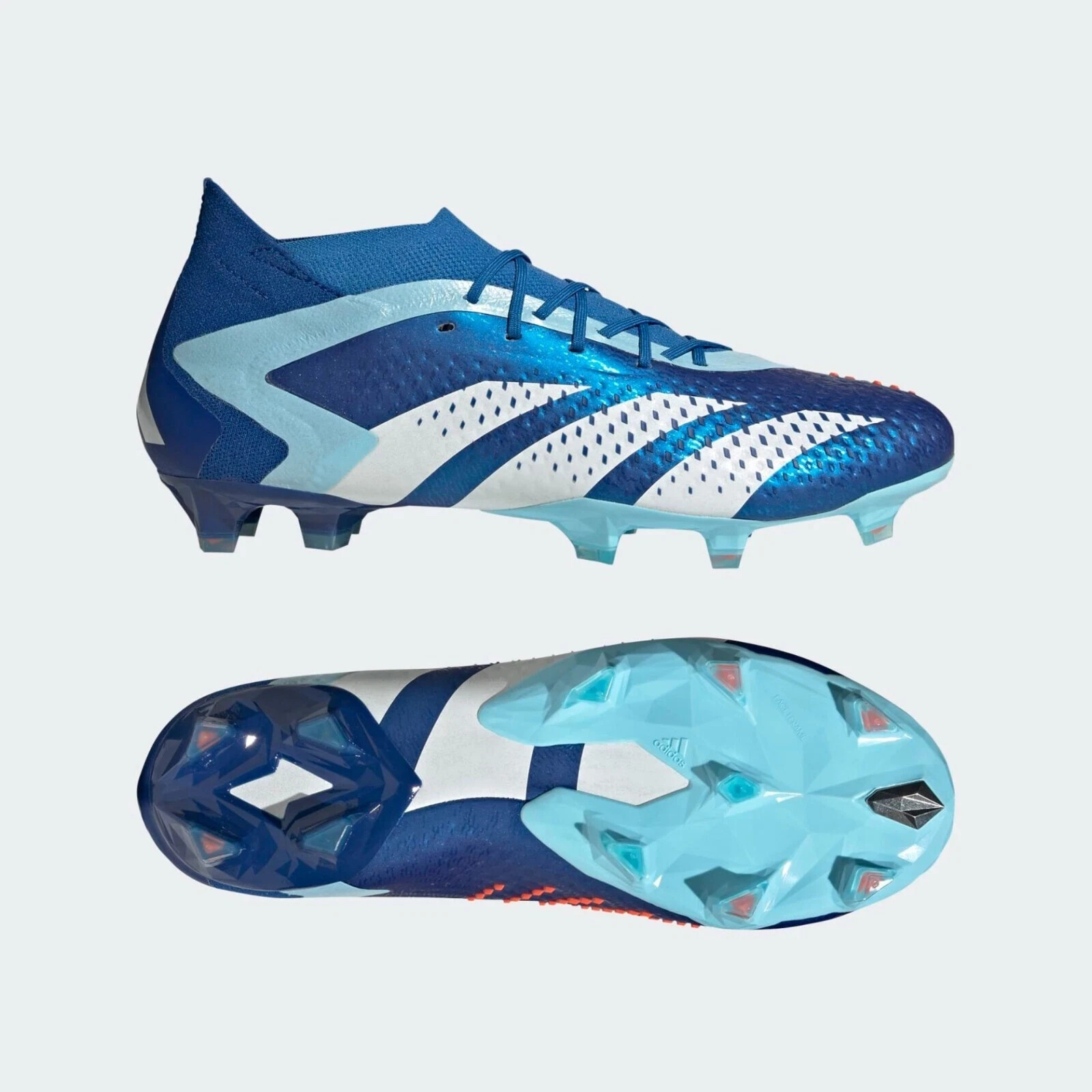 adidas Men's 13 PREDATOR ACCURACY.1 FIRM GROUND SOCCER CLEATS GZ0038