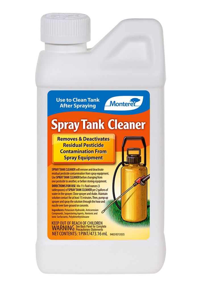Monterey Spray Tank Cleaner 16 oz spray 1 pint deactivates pesticide tank