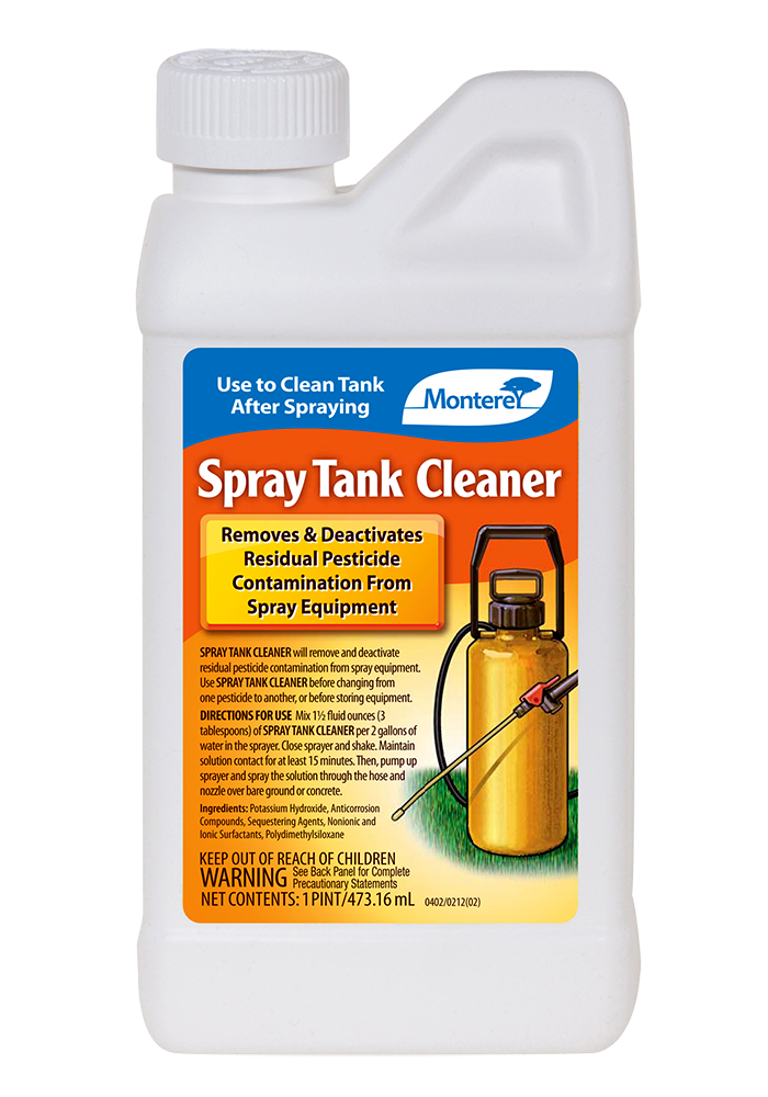Monterey Spray Tank Cleaner 16 oz spray 1 pint deactivates pesticide tank