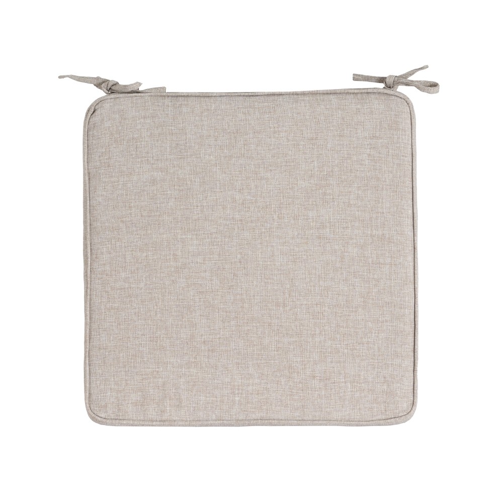 Outdoor Chair Cushion for Dining, Water Resistant Fabric, Green, 19x19"