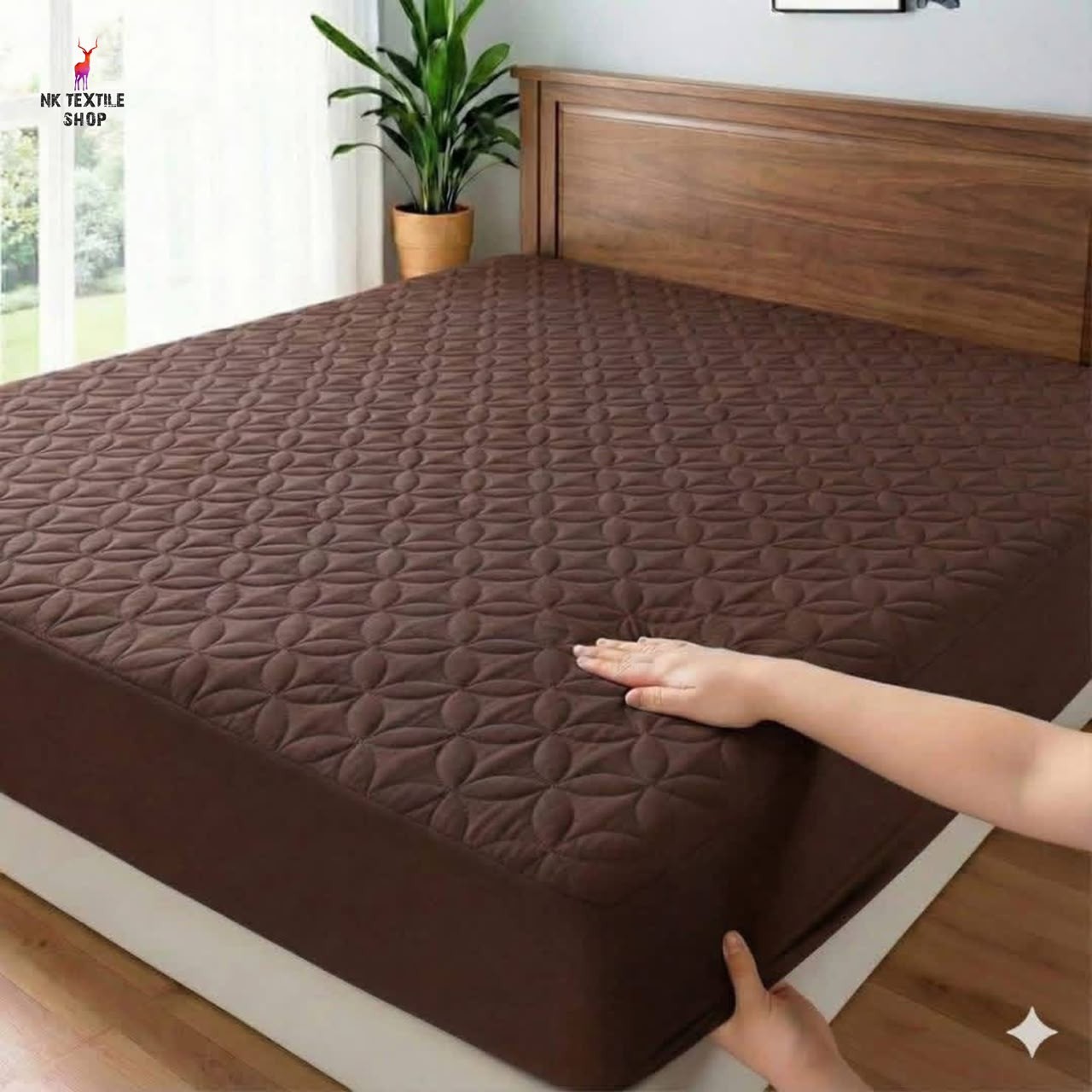 Waterproof Fitted Bedsheet Premium Quality Mattress Protector Cover  double