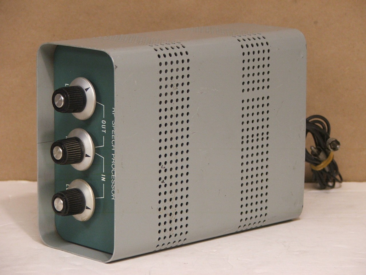Comm. Tech. Magnum Six RF Speech Processor With Manual