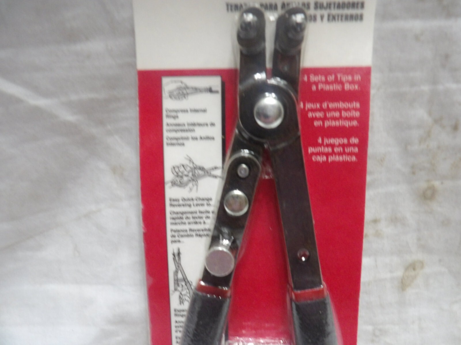 Lisle Internal - External Snap Ring Pliers #46000