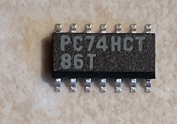 Phillips PC74HCT86T 74HCT86 Quad 2 Input Exclusive/OR Gate - Lot of 2 - NOS