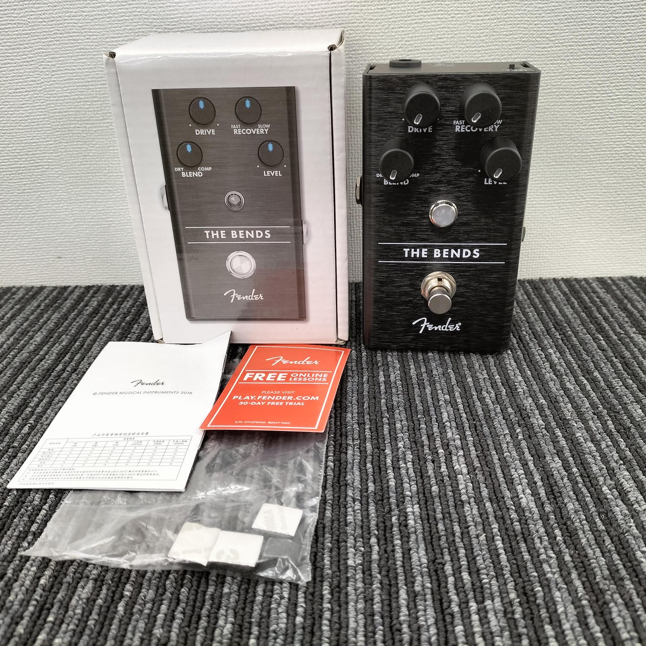 FENDER The Bends Compressor Guitar Effect Pedal