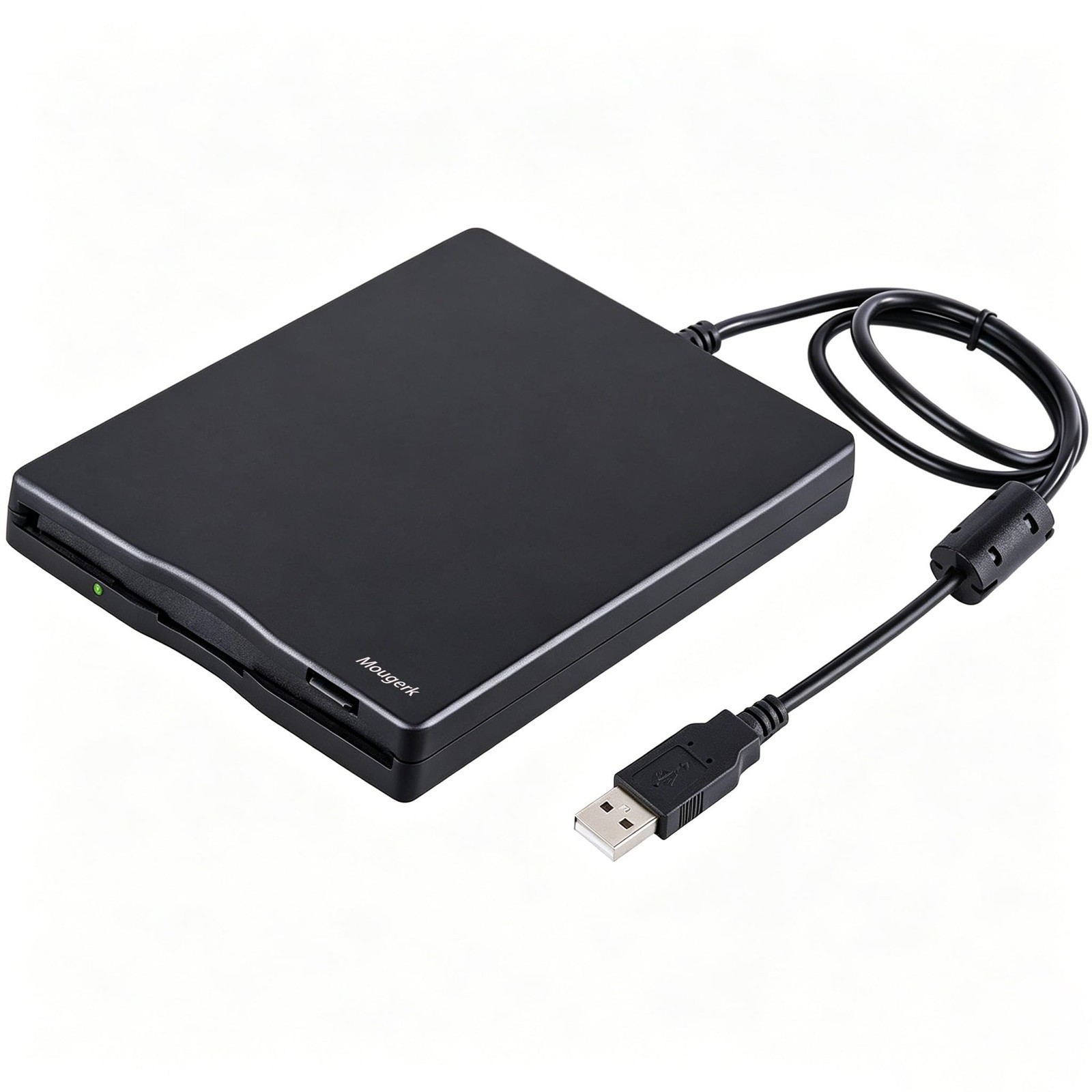 Black 3.5 Inch External USB Floppy Diskette Drive For Laptop Desktop Notebook