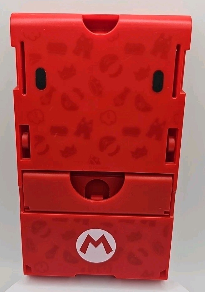 HORI Official Nintendo Switch Compact Playstand Console Stand : Mario Edition