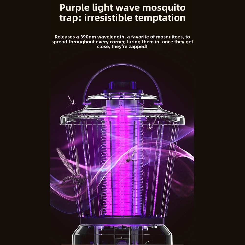 Outdoor Indoor Electric Pest Control Lamp 360 Deg Protection Up to 300 Sq Ft
