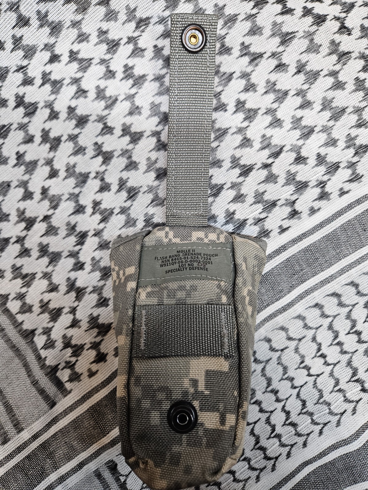 2 PACK USGI MOLLE ACU Flash-Bang Grenade Pouch Utility Pouch