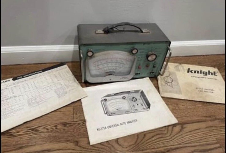 Vintage knight kg-375A universal auto analyzer *untested*
