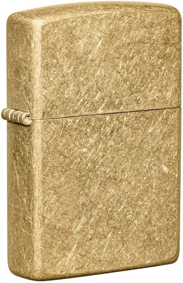 Zippo Classic Tumbled Brass 49477