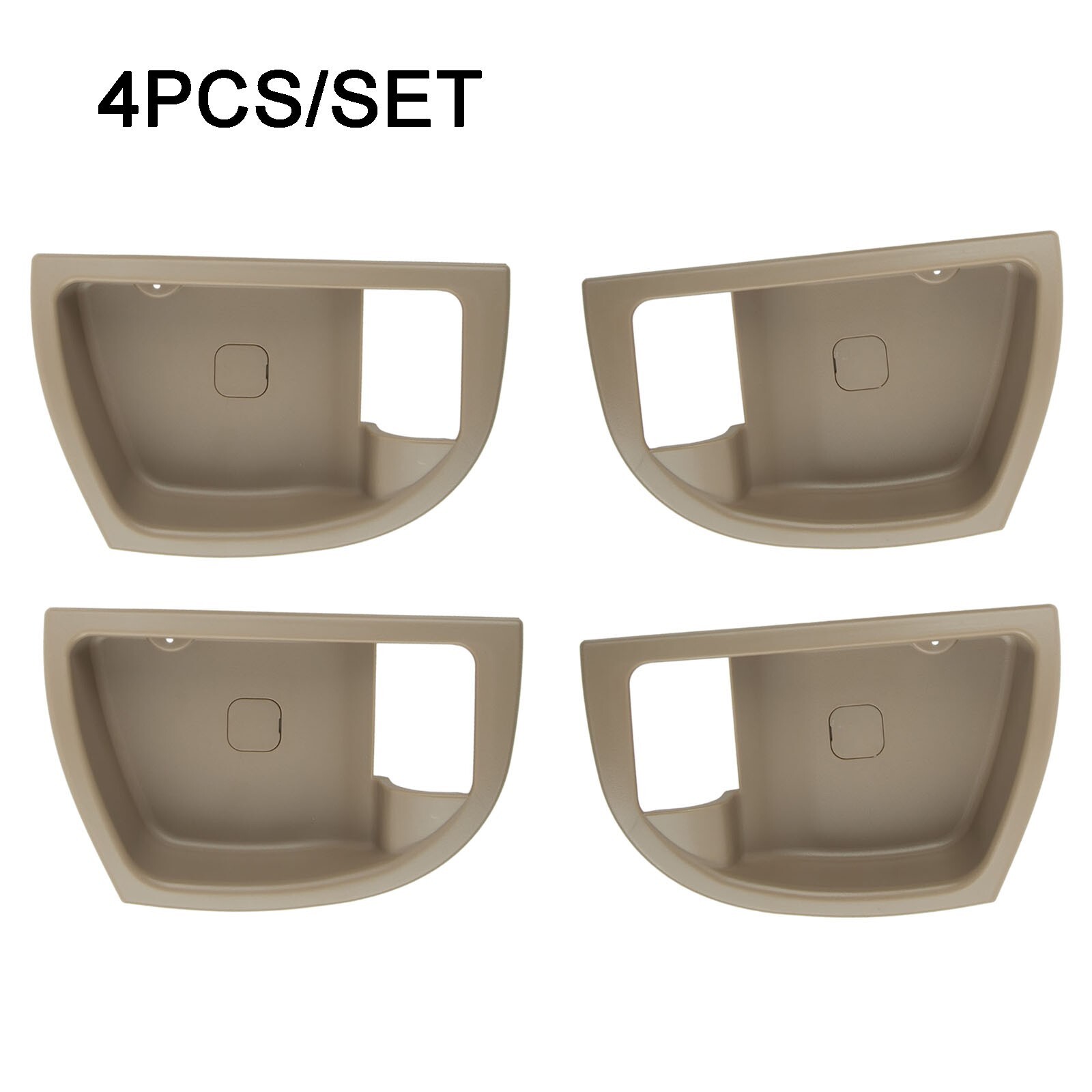 4Pcs Inside Door Handle Trim Cover Beige L&R For Hyundai Santa Fe 2007-2012/ New