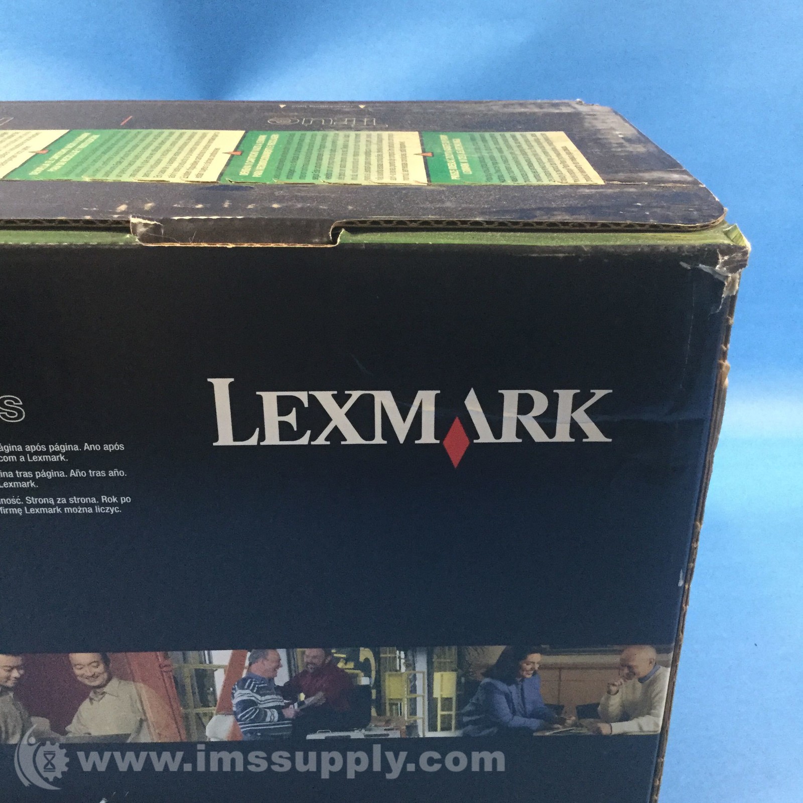Lexmark 10B042C Cyan Return Program Toner Cartridge FNFP