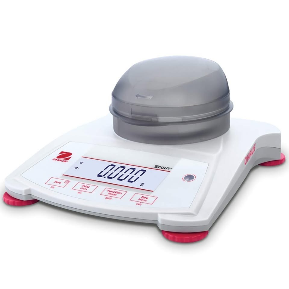 New!! OHAUS 30253018 Model SPX223 Scout Balance, 220 g Capacity x 0.001 g