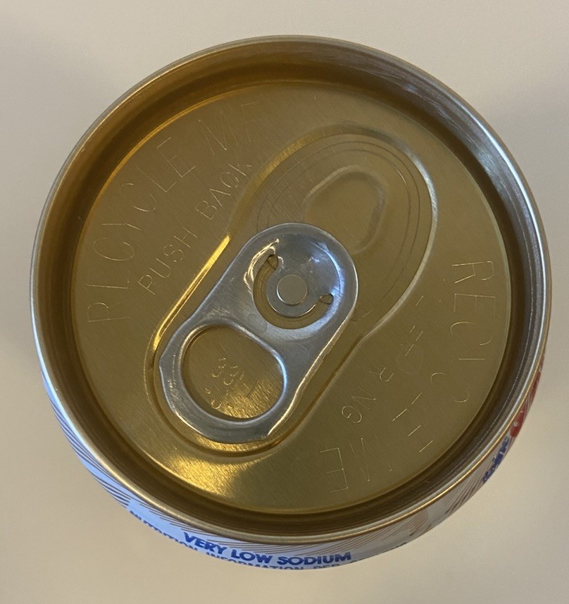 12 oz. DIET COKE CAN (CAFFEINE FREE ) ( RODGER RABBIT ) EMPTY BOTTOM OPENED