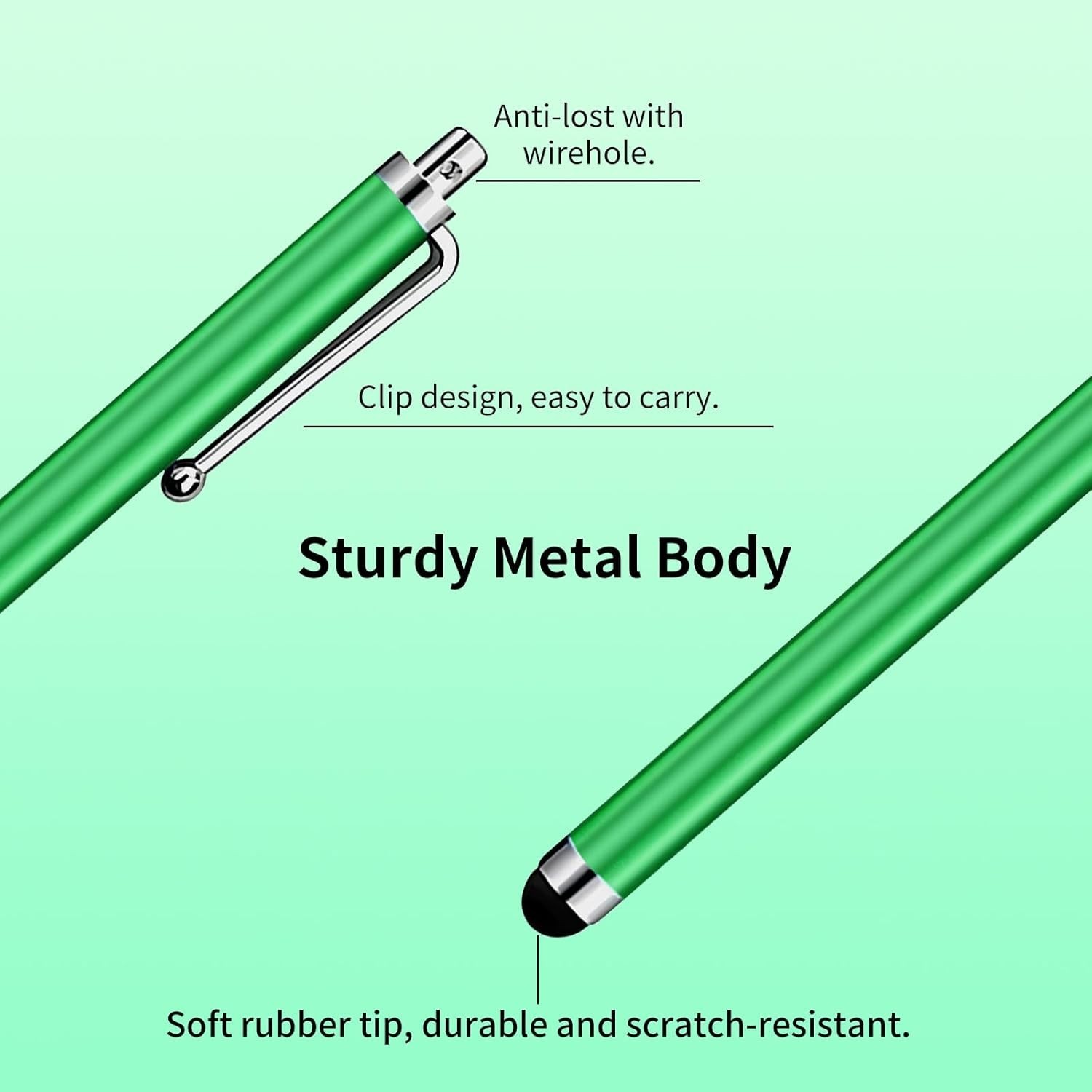 20-Pack Universal Stylus Pen Set – Precision Touch & Screen Protection