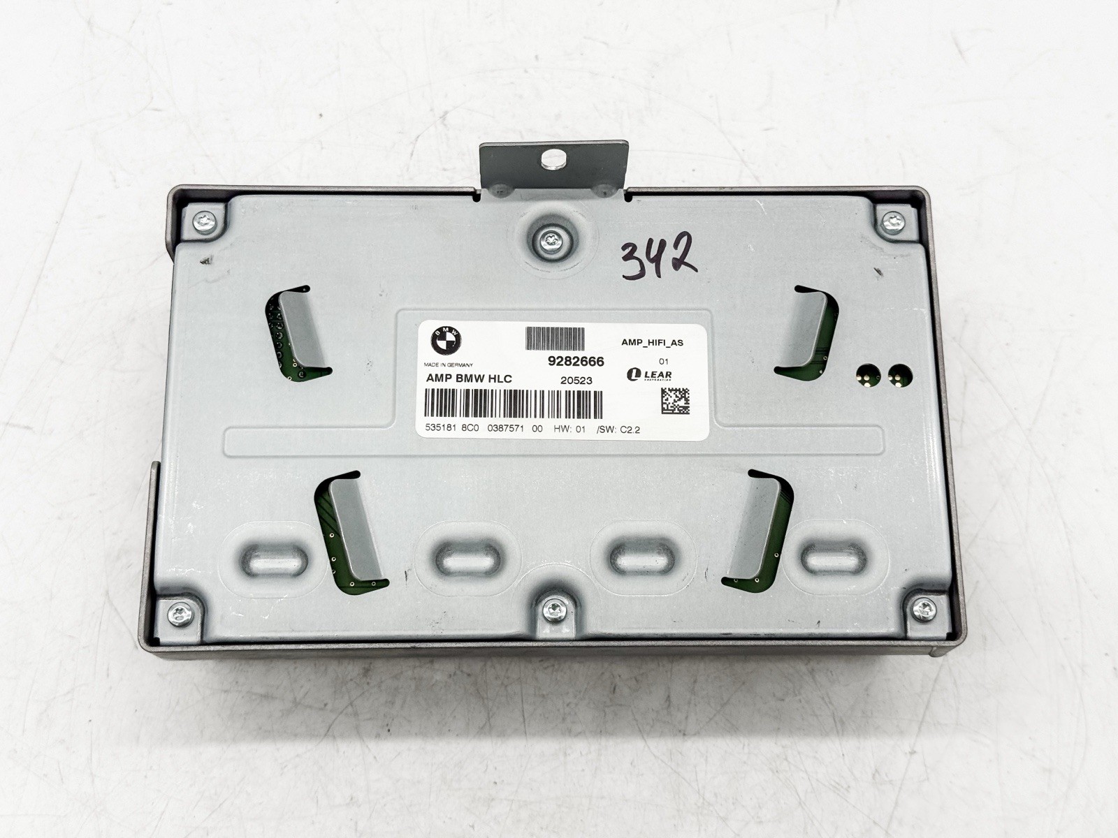 2012-2015 BMW 328I F30 RADIO AUDIO HIFI AMP AMPLIFIER 9282666 OEM
