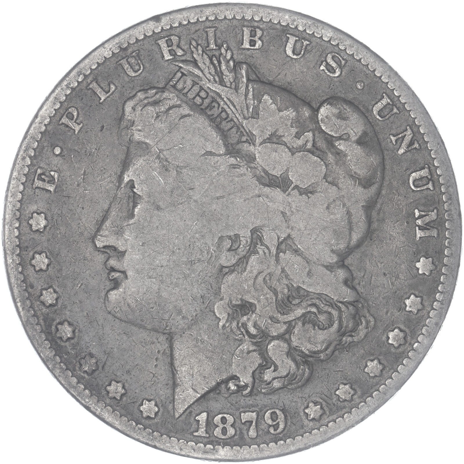 1879 (P) Morgan Dollar Fine See Pics K492