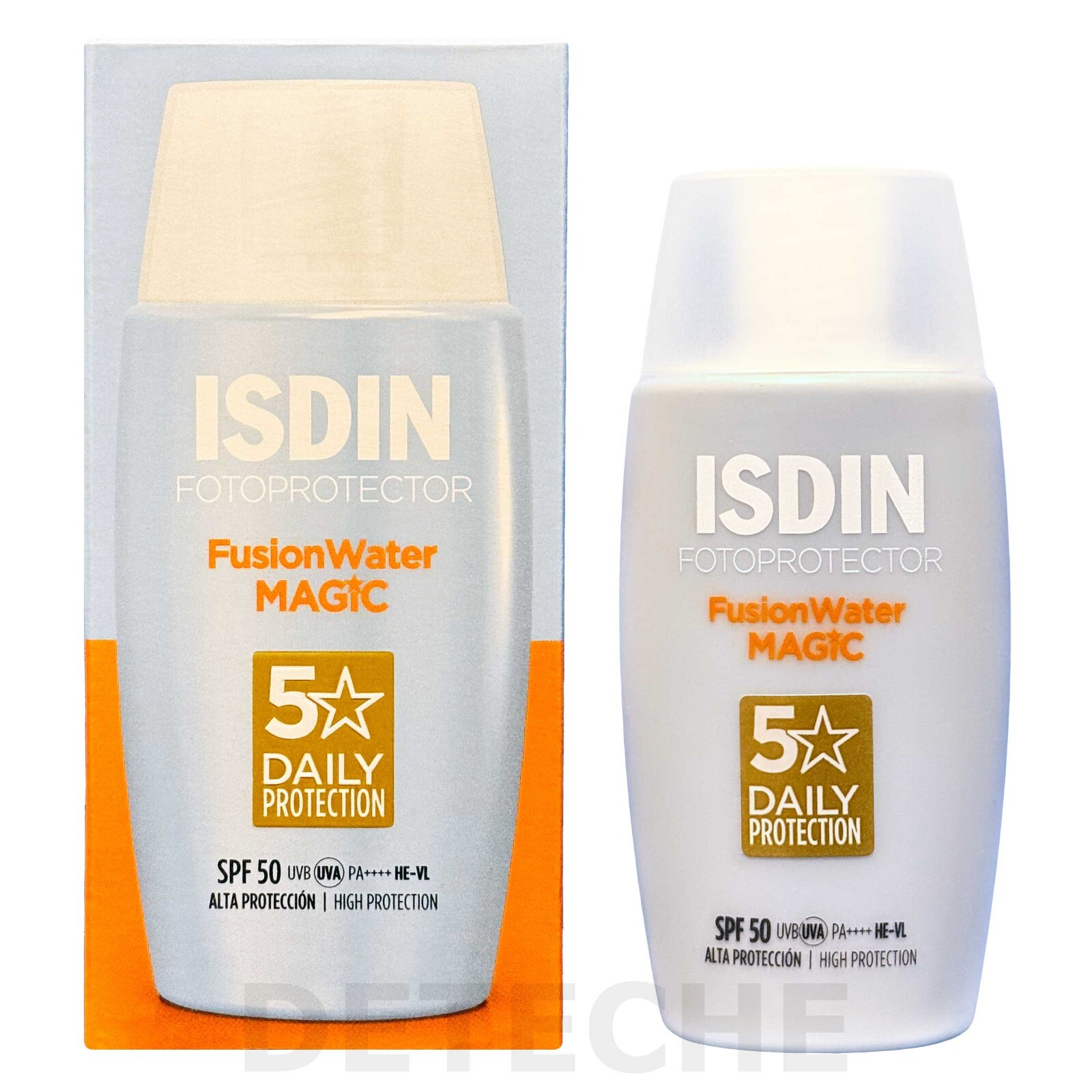 ISDIN Fotoprotector FUSION WATER MAGIC SPF50+ Oil-Free Sunscreen 1.69oz / 50ml