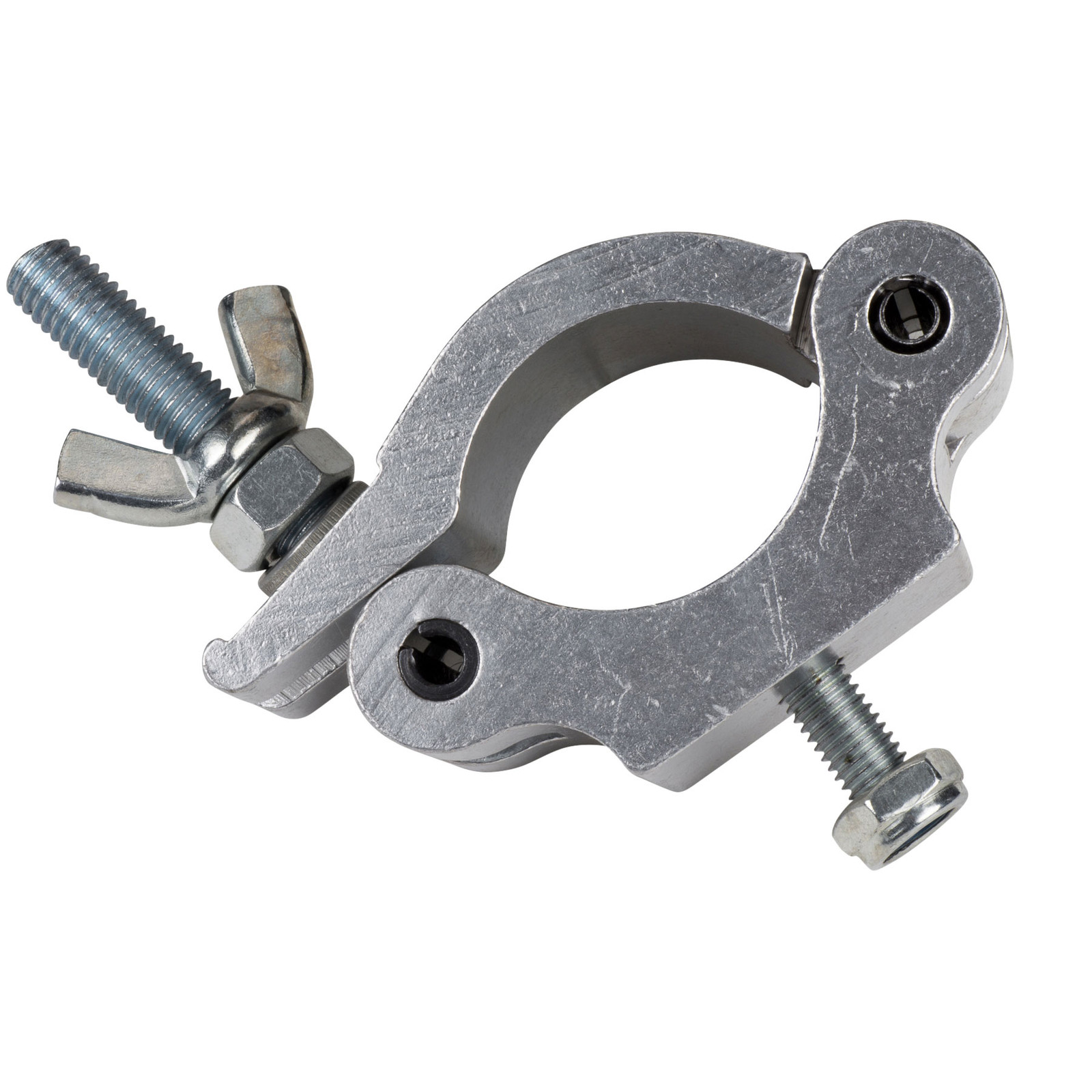 Heavy-Duty Stage Lighting Half Coupler for 1-1/2" to 2" Pipe or Truss Clamp