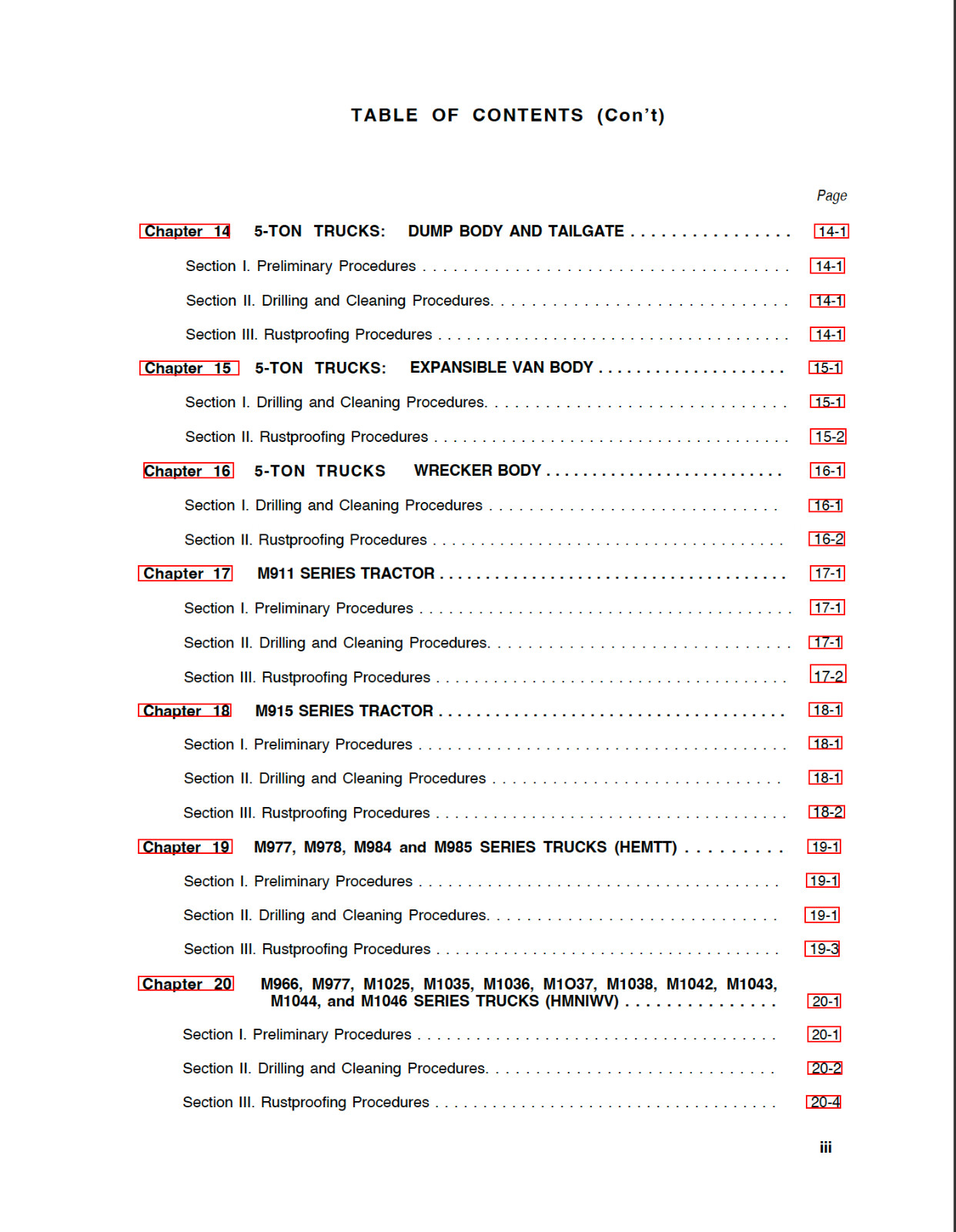 226 Page TB 43-0213 CORROSION PREVENTION & CONTROL TACTICAL VEHICLES on Data CD