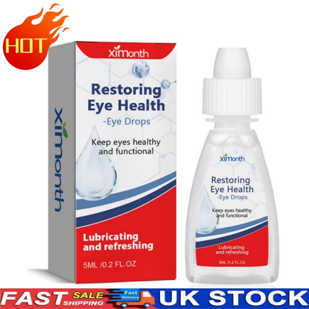 3X Cataract Removal Eye Drop Blurred Improve Vision Restore Relieve Updated