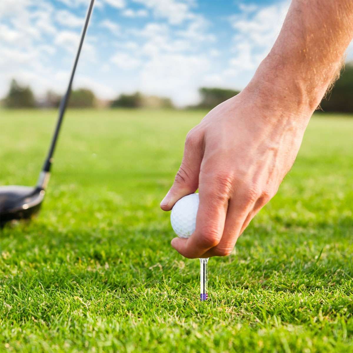 Big Top Cup 3 1/4 Inch Golf Professional Plastic Tees Training Aid 50PCS