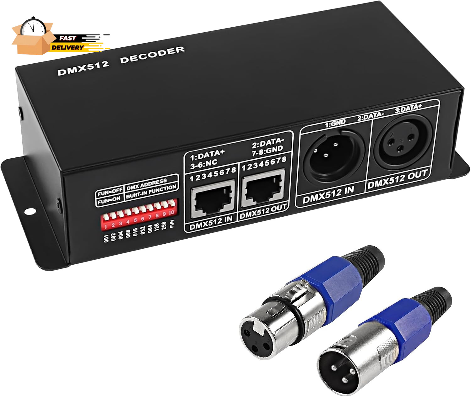 4 Channel DMX512 Decoder LED Dimming Controller Driver,Dmx PWM Constan