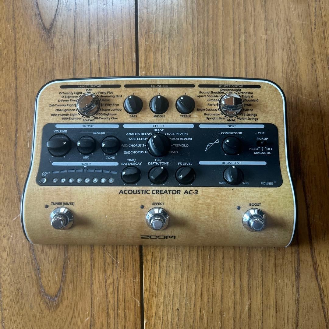 ZOOM AC-3 Acoustic Creator