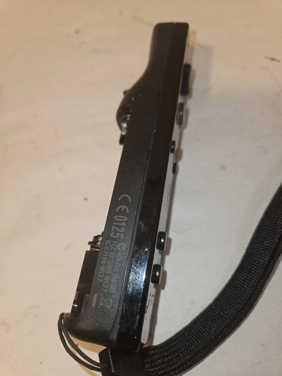 Wii Controller Black Untested RVL-003/parts