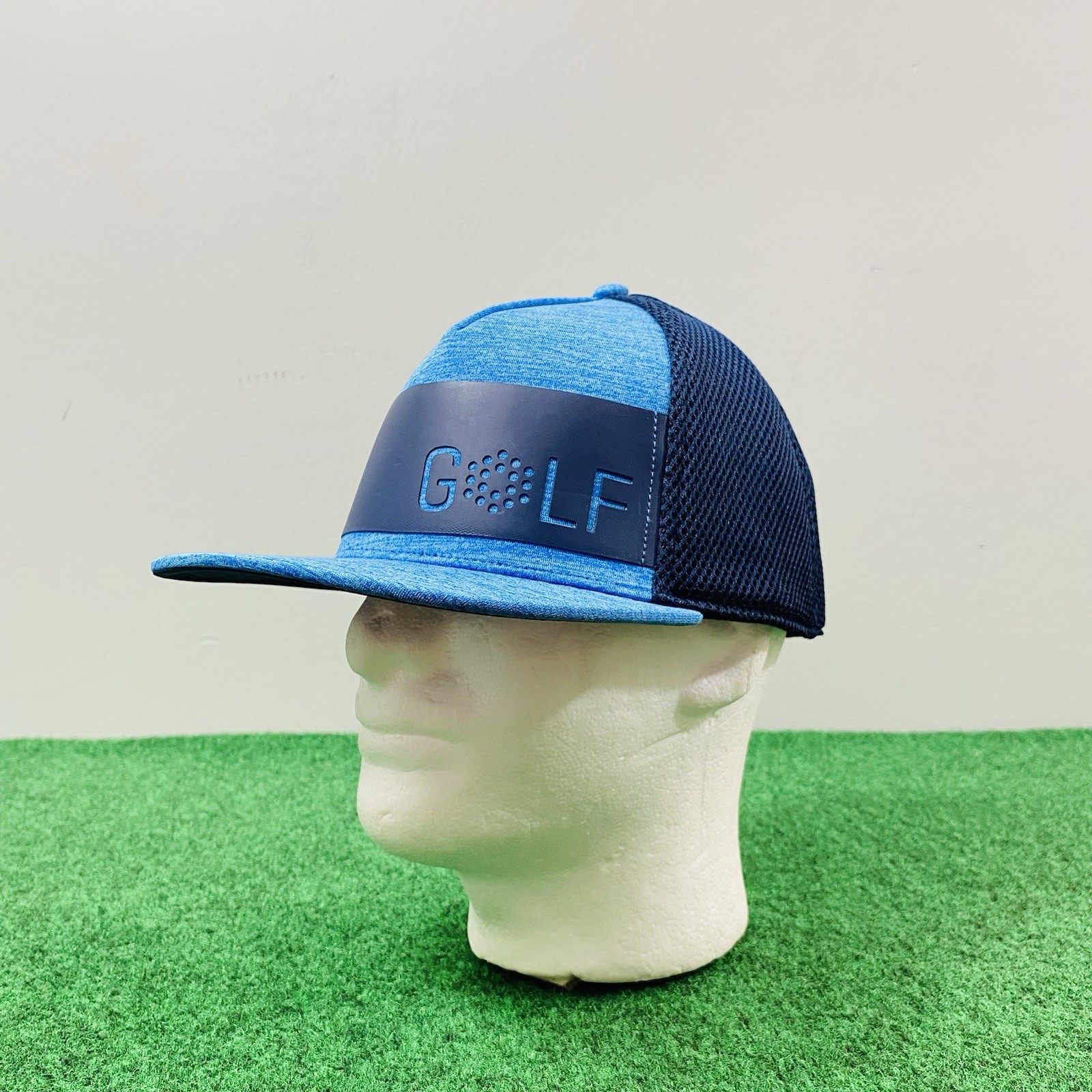 Puma Golf Men's Adjustable Snapback Cap Hat Back Mesh Back Blue 02143203 OSFA