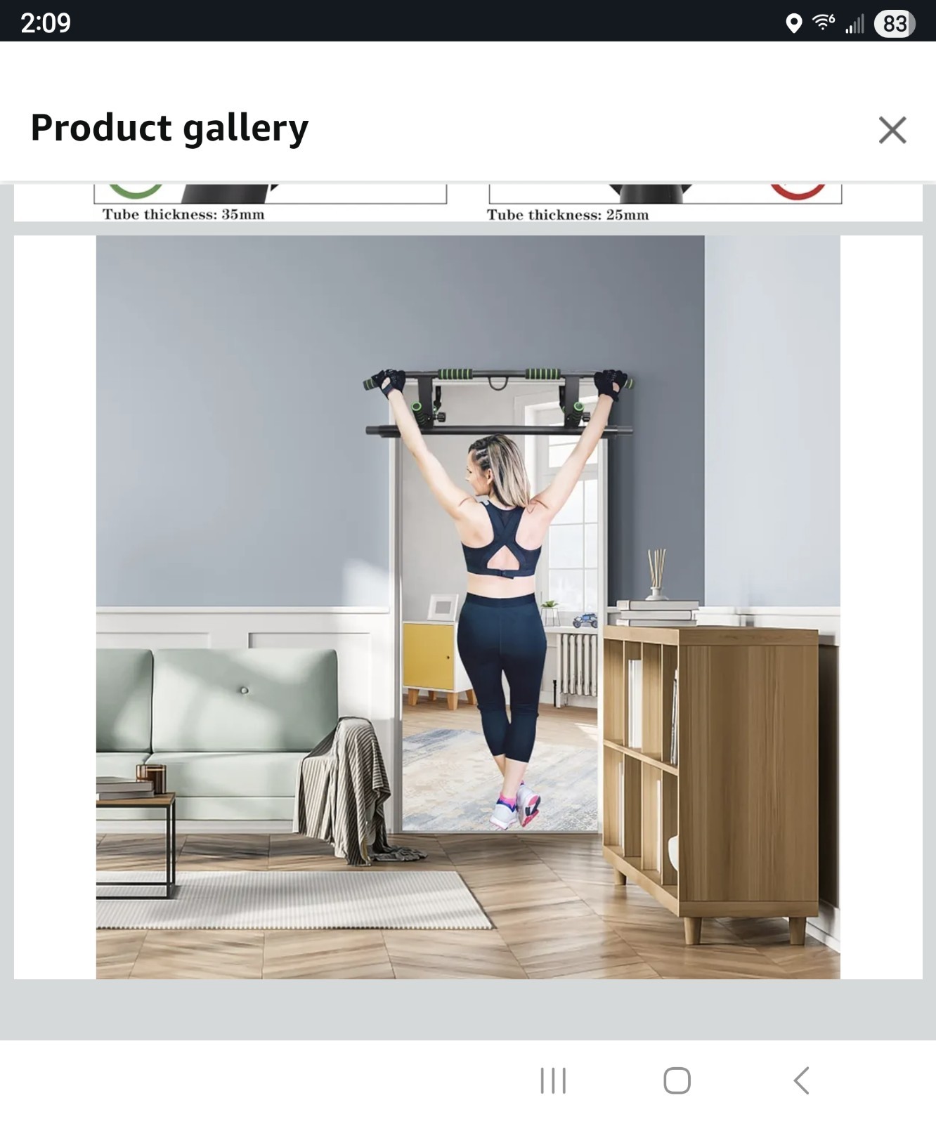 Multi-Functional Doorway Pull-Up Bar - Perfect for Various Exercises & Training