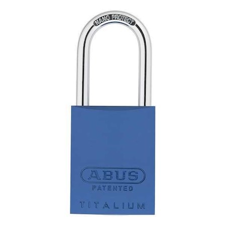Abus 83Al/40 (300) Ka Blue Padlock, Keyed Alike, Long Shackle, Rectangular