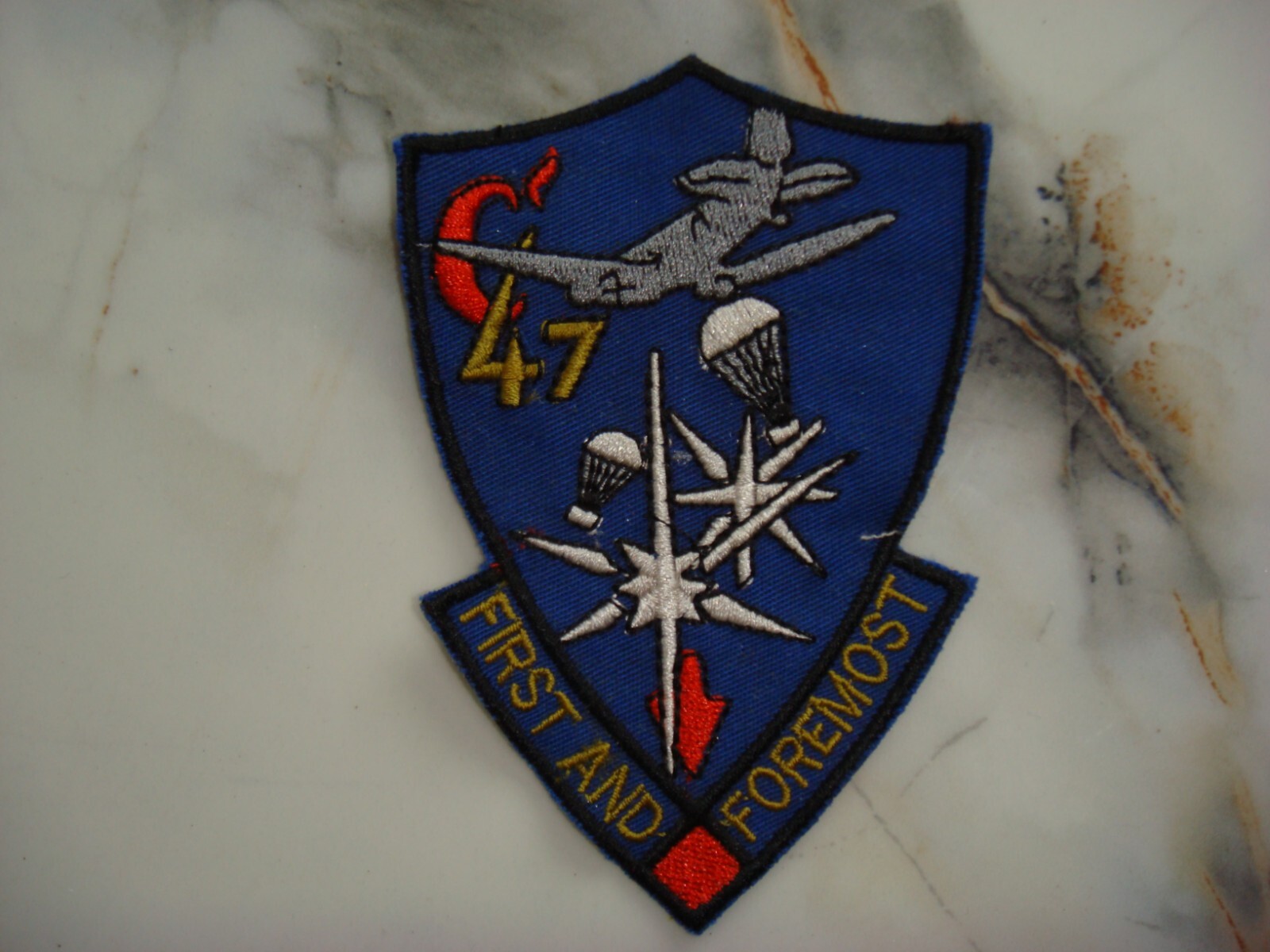 US AIR FORCE C-47 FIRST AND FOREMOST PATCH