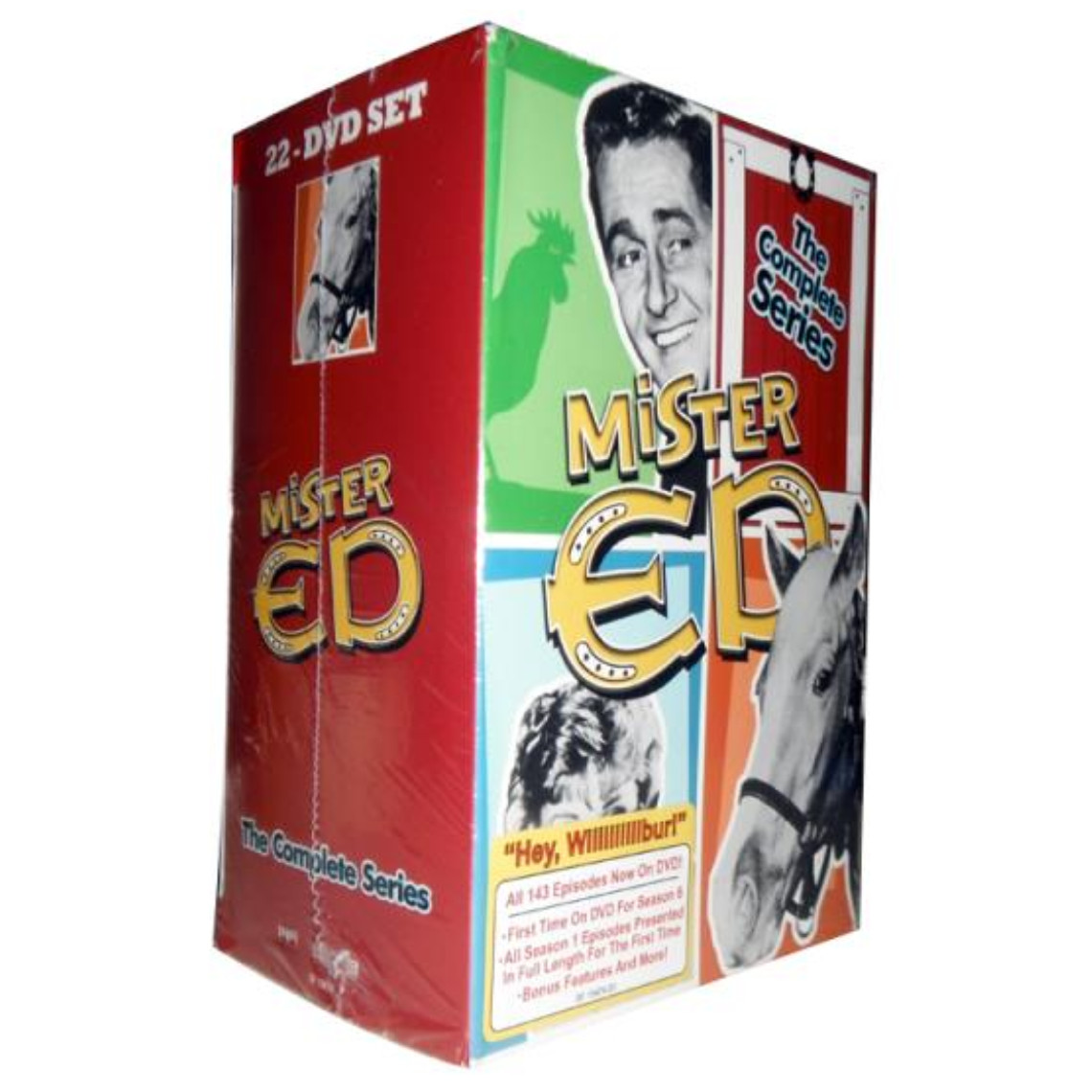 Mister Ed: The Complete Series Seasons 1-6 (DVD, 2014, 22-Disc Set) & Sealed