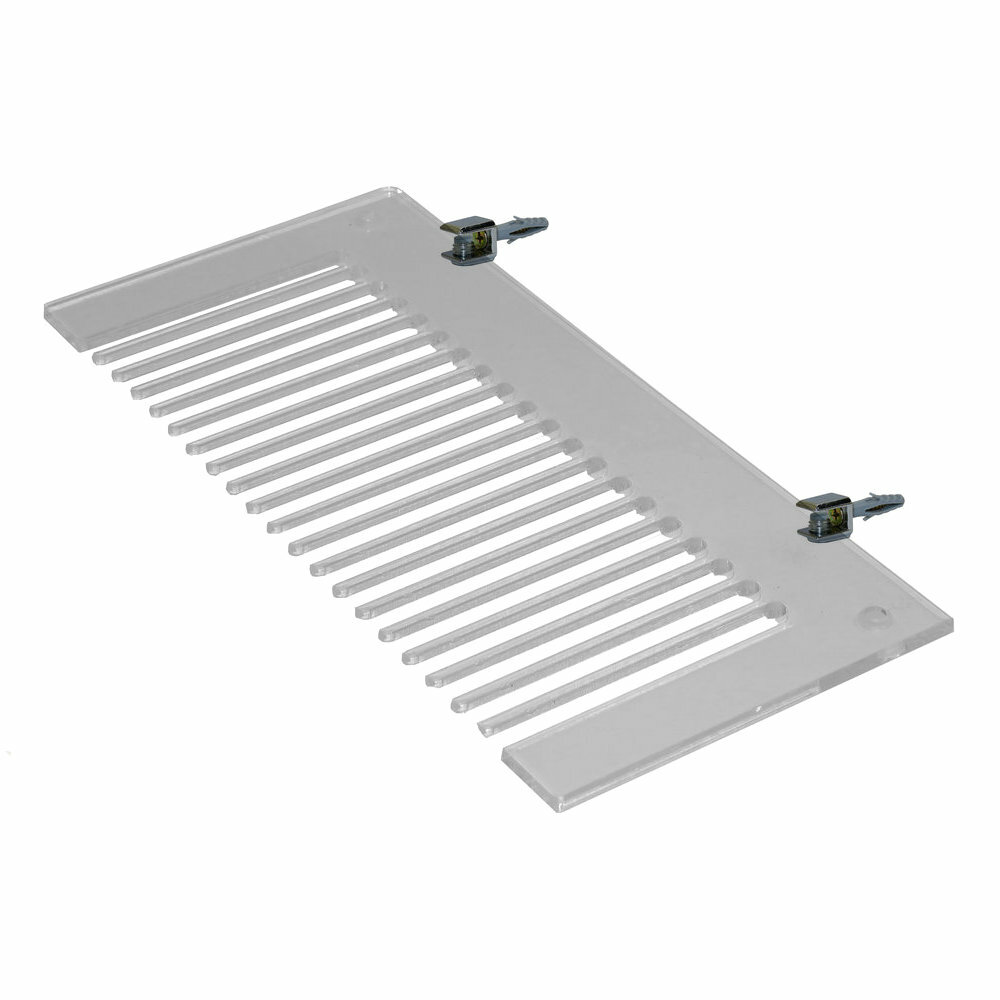 Acrylic Wall Mountable Cable Hanger and Organizer ;Ranges from 3-5mm Spaces