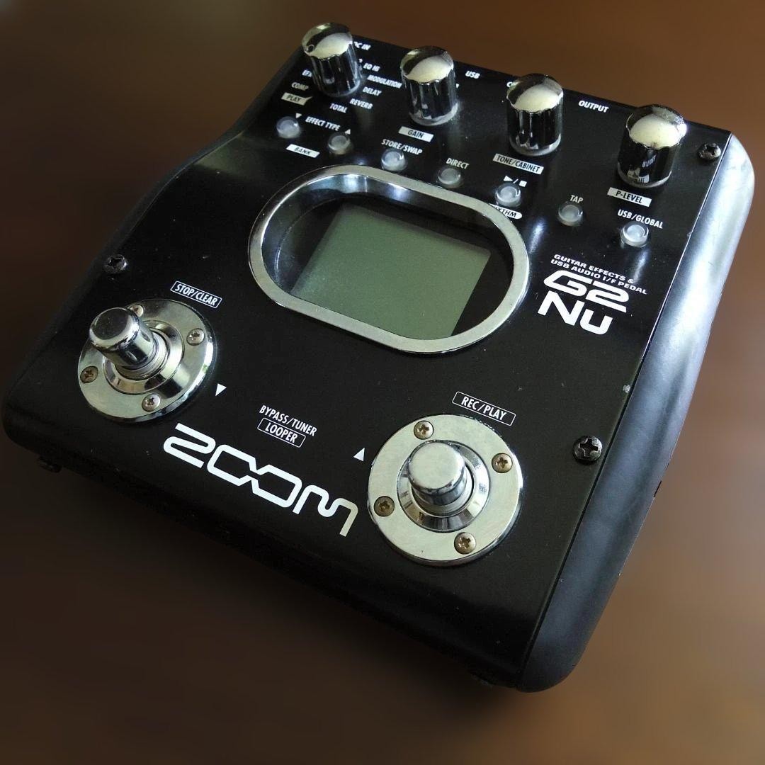 ZOOM G2NU Guitar Multi Effects Processor  Audio Interface  G2 NU  G 2NU Tested