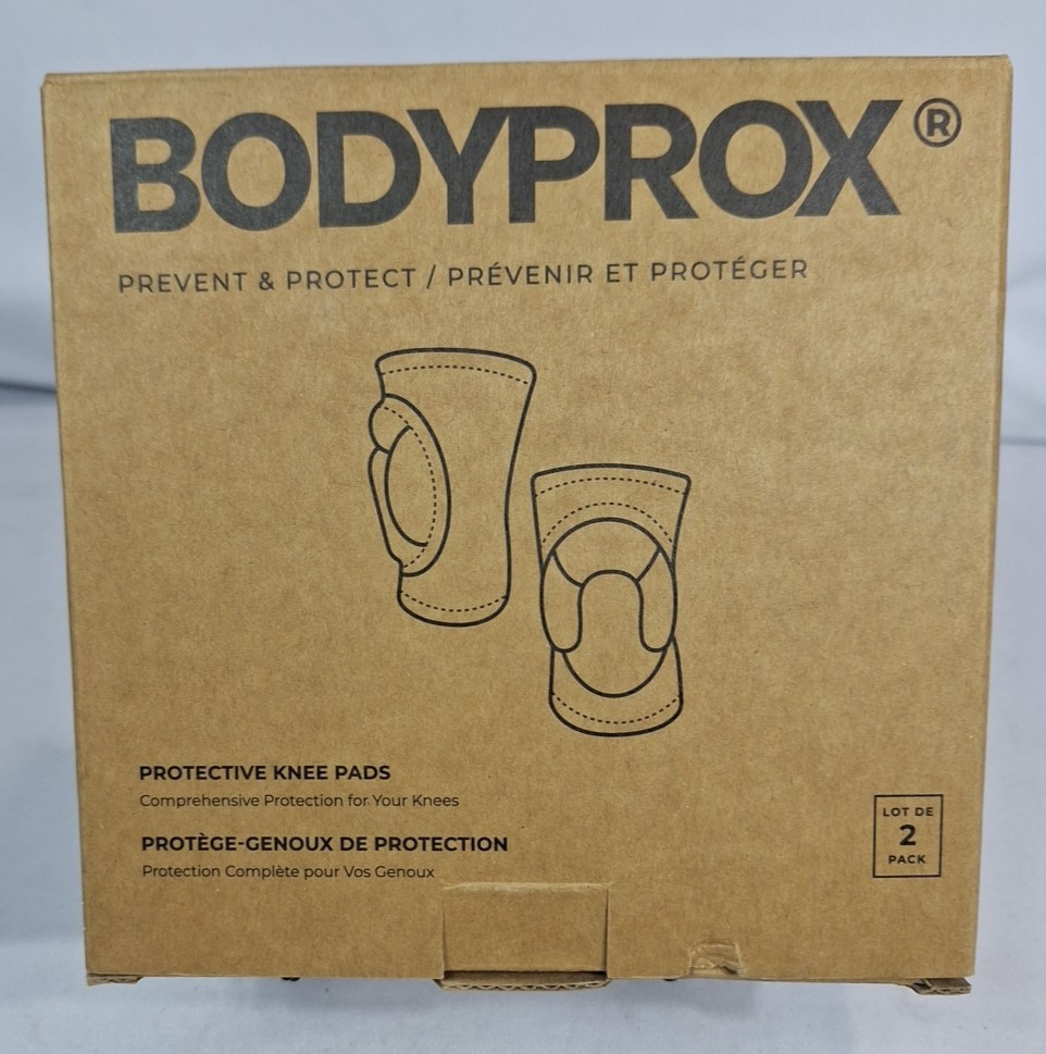 Bodyprox Protective Knee Pads 2 Pack Small/Medium New