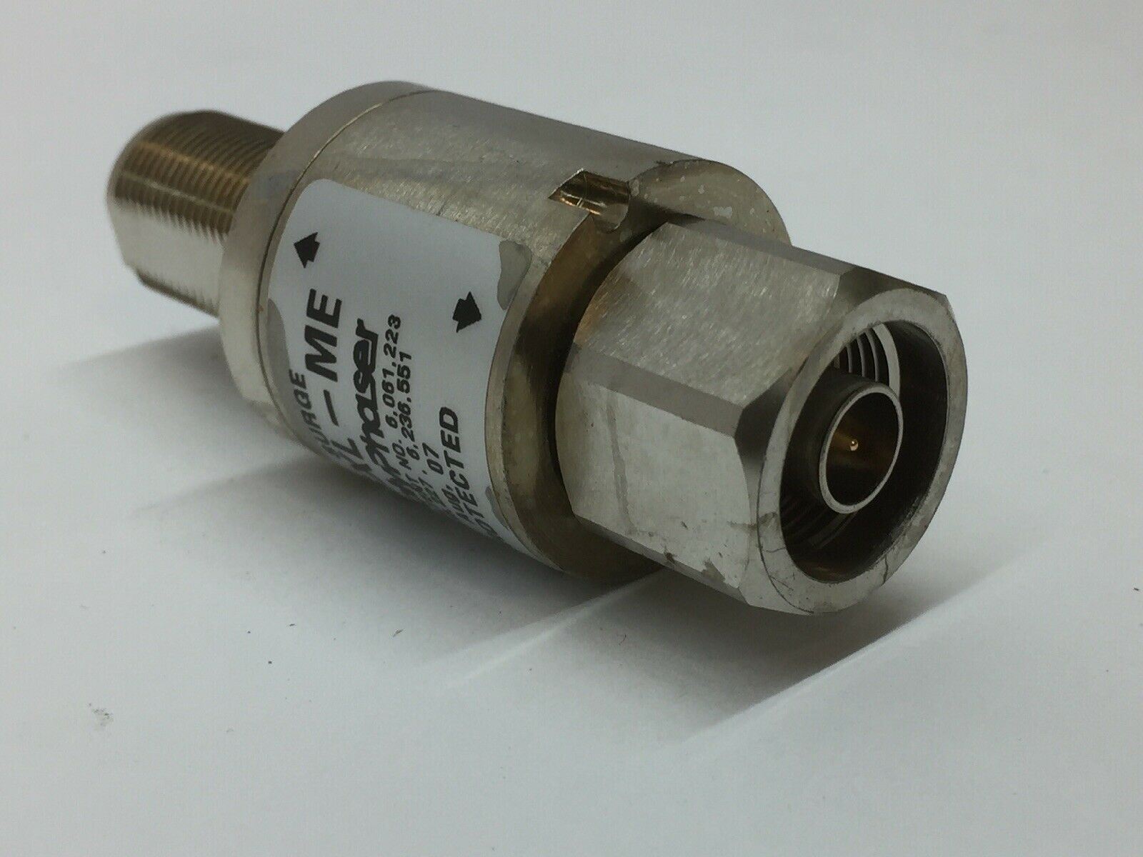 Type N F/M Bulkhead Coaxial RF Surge Protector LSXL-ME PolyPhaser 1.8GHz - 6GHz