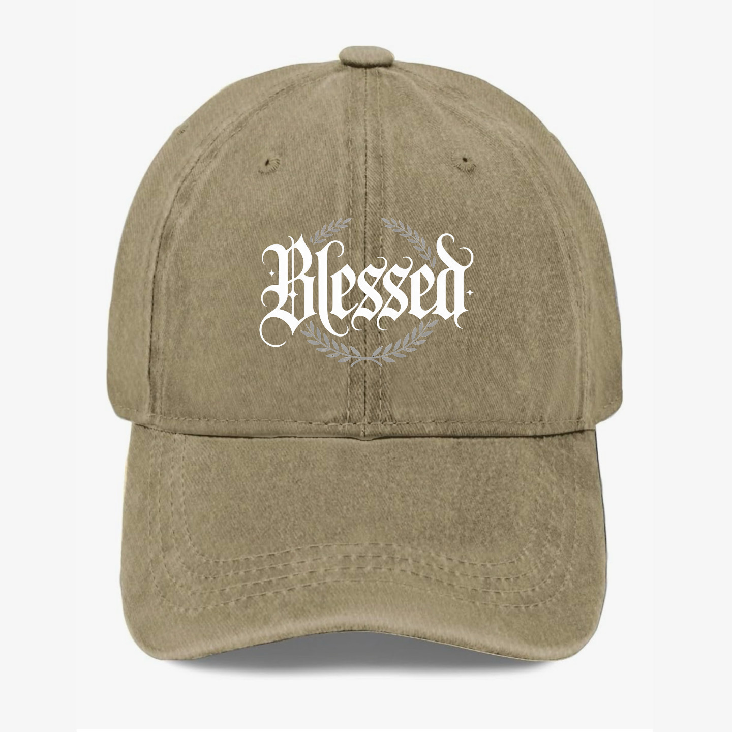 Blessed Christian Dad Hat Faith Jesus Religious Vintage Baseball Cap Unisex