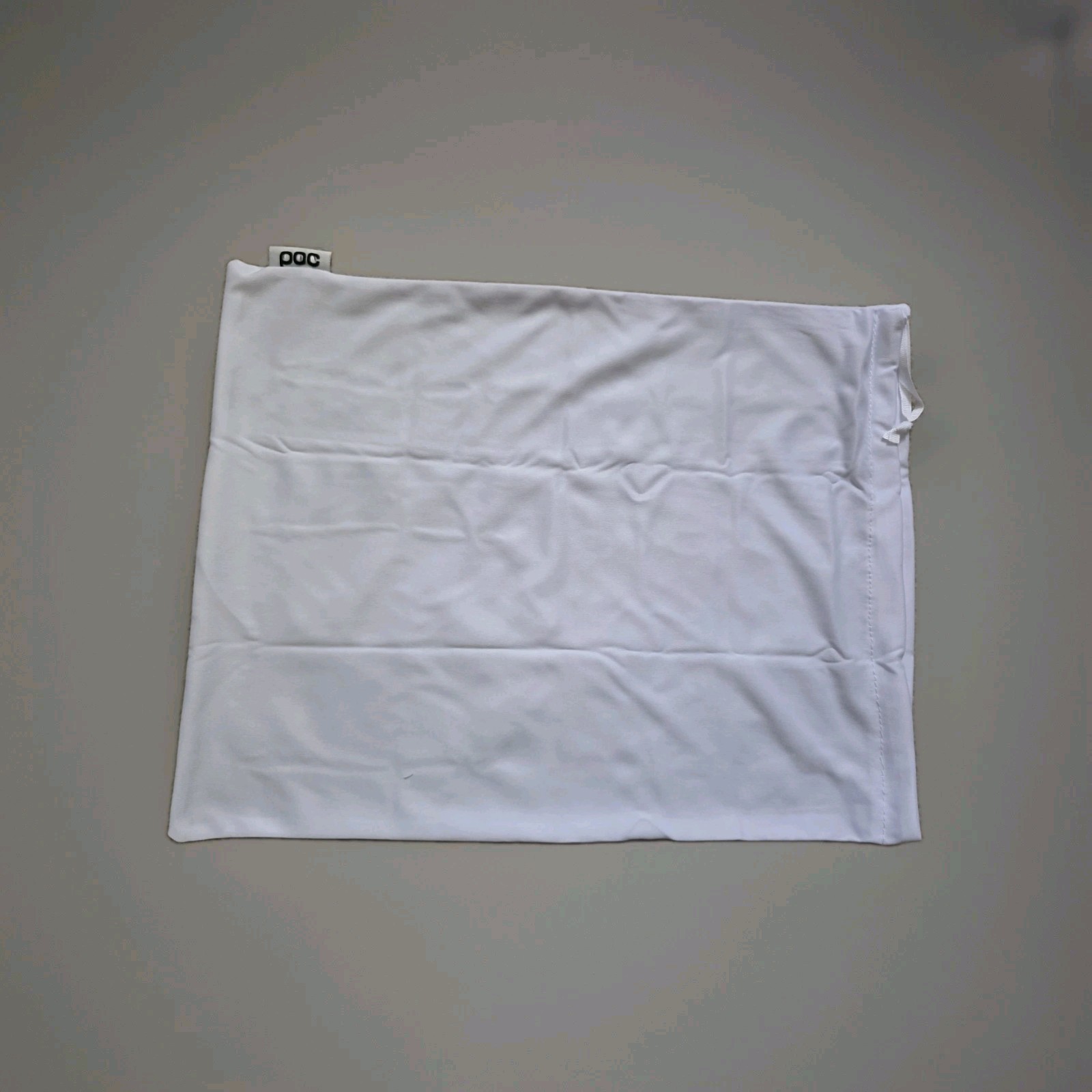 POC Helmet Bag Dust Cover Storage Travel White Ski Climb Cycling Drawstring