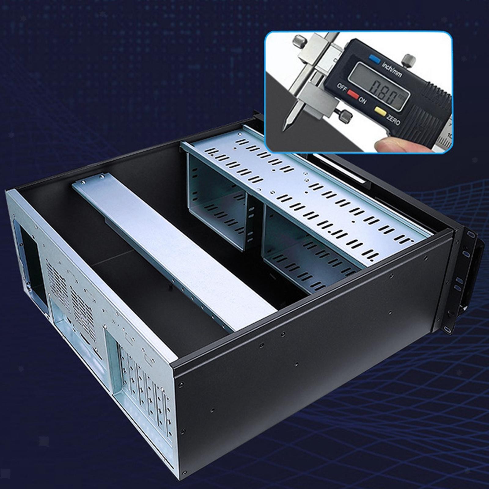 Server Industrial Control Efficient Cooling Steel RACKMOUNT Computer Chassis