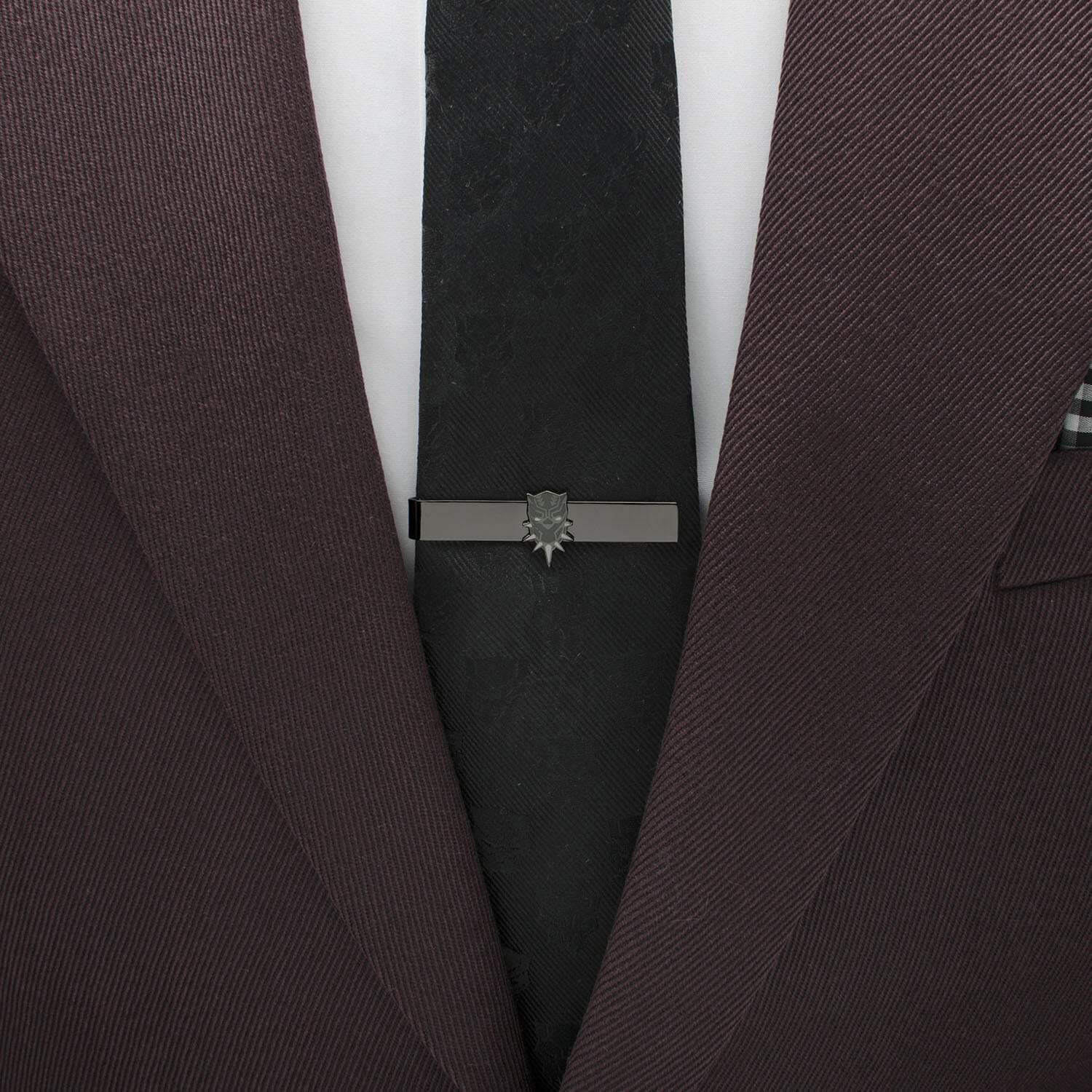 Marvel Black Panther Cufflinks and Tie Bar Gift Set