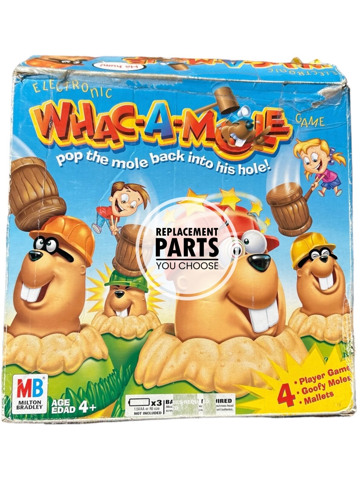 Whac-A-Mole Electronic Game REPLACEMENT PARTS ONLY
